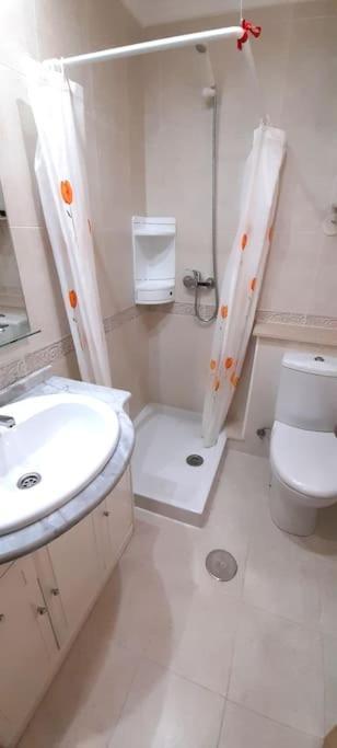 Apartamento Vistas Al Mar Con Piscina Y Terraza Foz Buitenkant foto