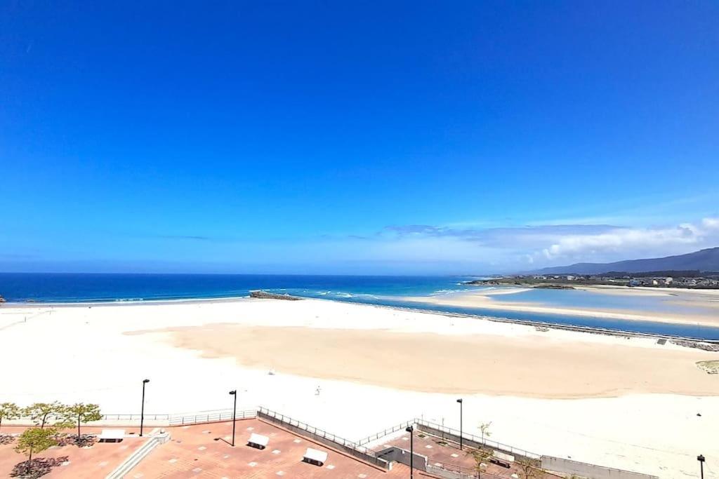 Apartamento Vistas Al Mar Con Piscina Y Terraza Foz Buitenkant foto