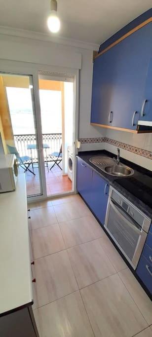 Apartamento Vistas Al Mar Con Piscina Y Terraza Foz Buitenkant foto