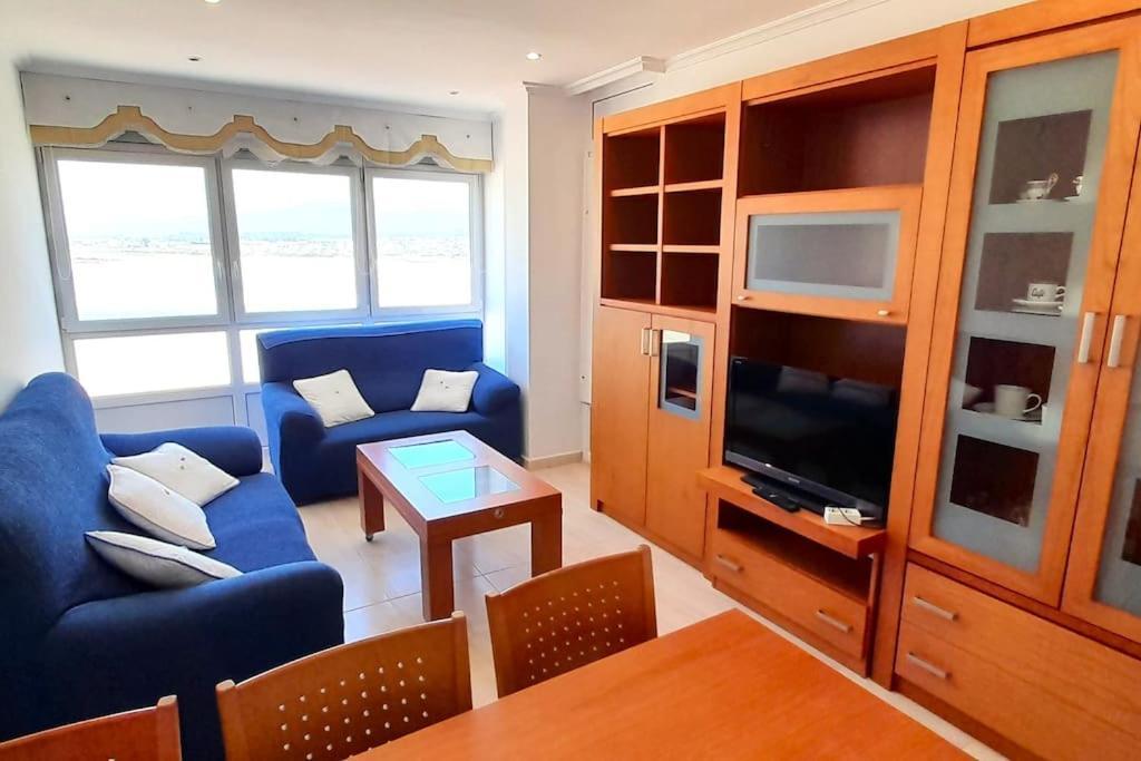 Apartamento Vistas Al Mar Con Piscina Y Terraza Foz Buitenkant foto