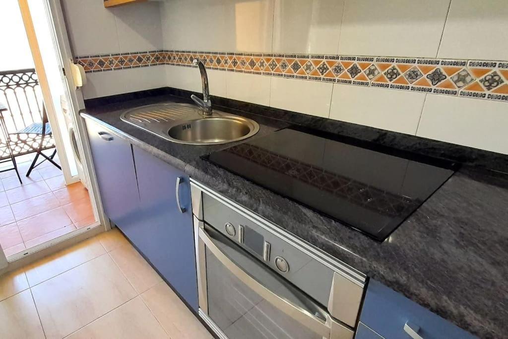 Apartamento Vistas Al Mar Con Piscina Y Terraza Foz Buitenkant foto