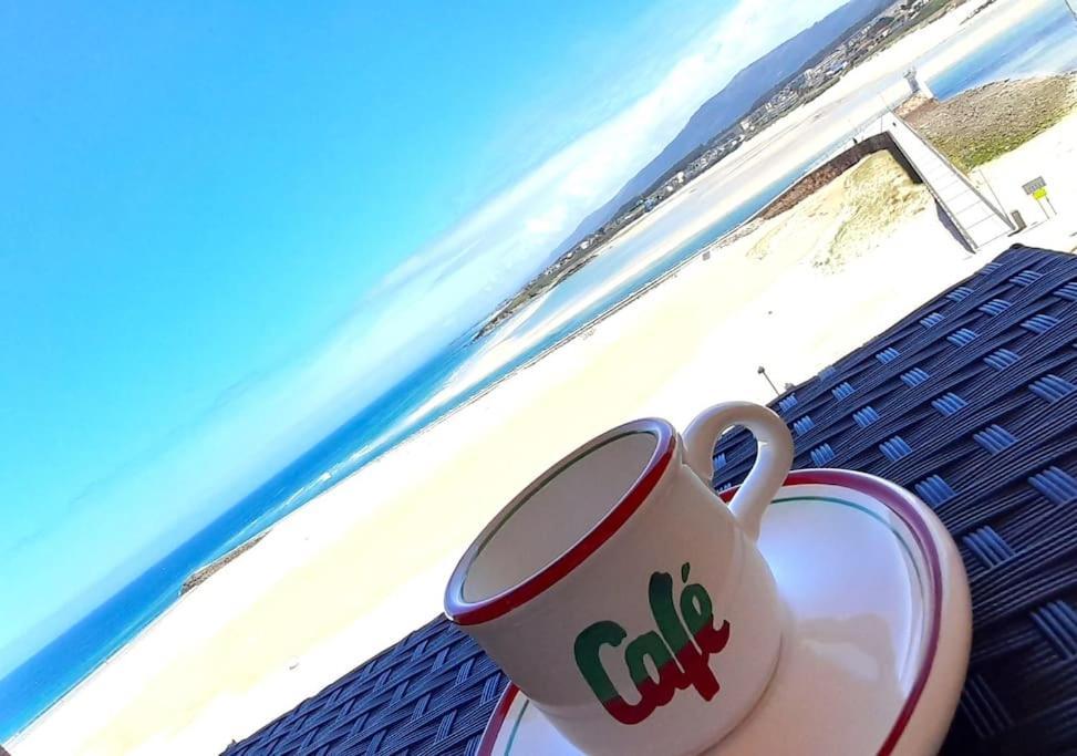 Apartamento Vistas Al Mar Con Piscina Y Terraza Foz Buitenkant foto