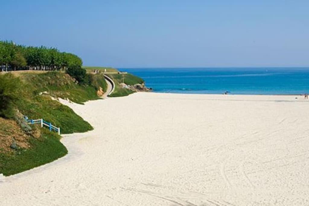 Apartamento Vistas Al Mar Con Piscina Y Terraza Foz Buitenkant foto